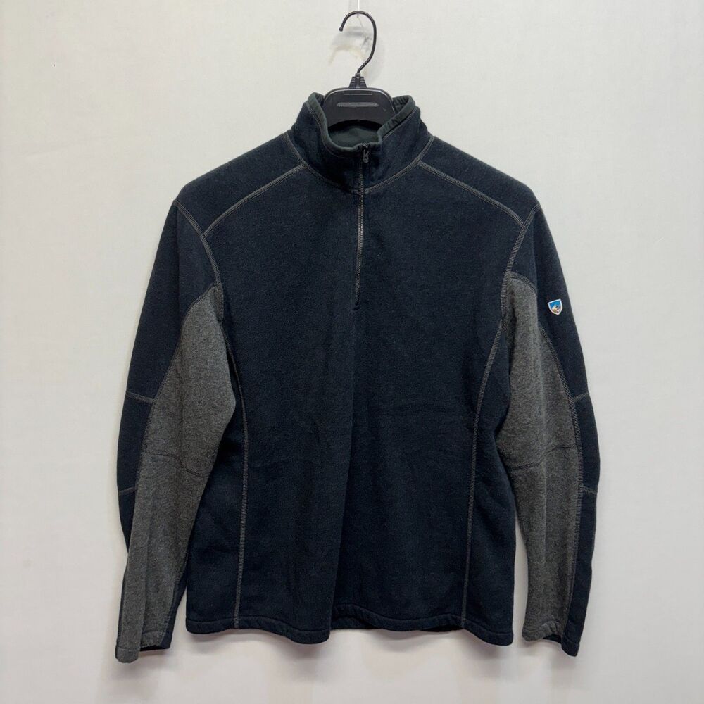 Kuhl Men Revel 1/4 Zip Pullover Fleece Sweater Size XL X-Large C122 -22